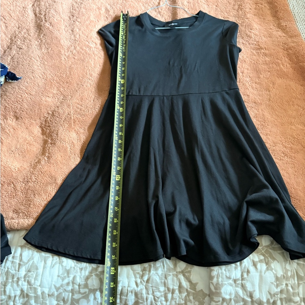Amy Byer Classic Black Mini Dress - Picture 4 of 4